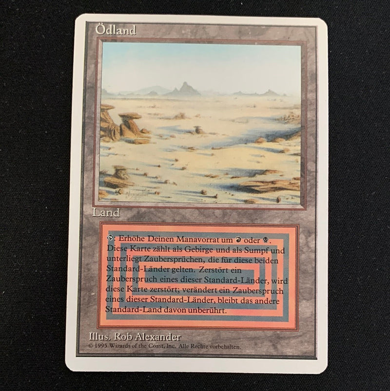 Magic the Gathering Badlands - Foreign White Bordered - German 