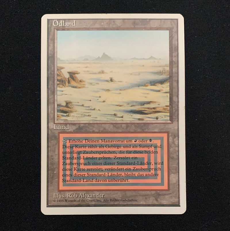 Magic the Gathering Badlands - Foreign White Bordered - German 