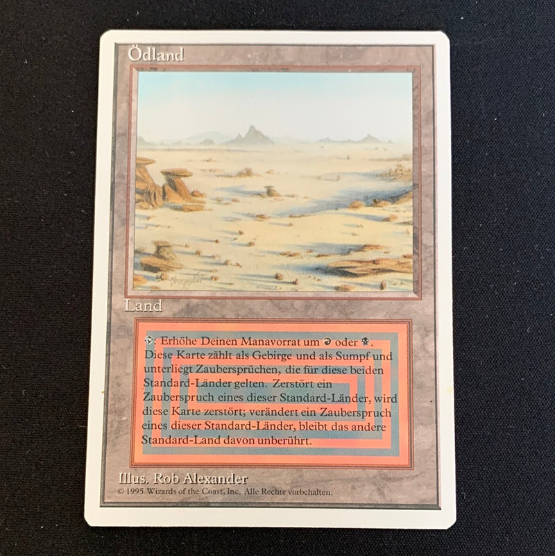 Magic the Gathering Badlands - Foreign White Bordered - German 