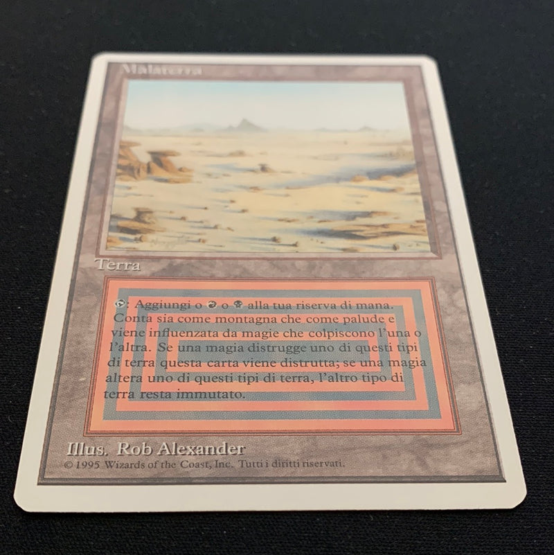 Magic the Gathering Badlands - Foreign White Bordered - Italian 