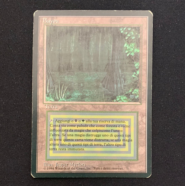 Magic the Gathering Bayou - Foreign Black Bordered - Italian 