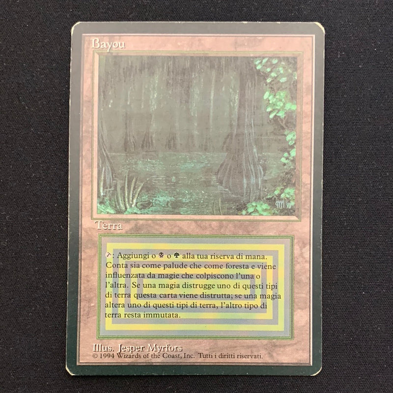 Magic the Gathering Bayou - Foreign Black Bordered - Italian 