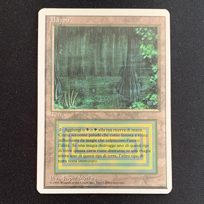 Magic the Gathering Bayou - Foreign White Bordered - Italian 