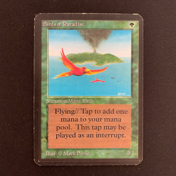 Magic the Gathering Birds of Paradise - Alpha 