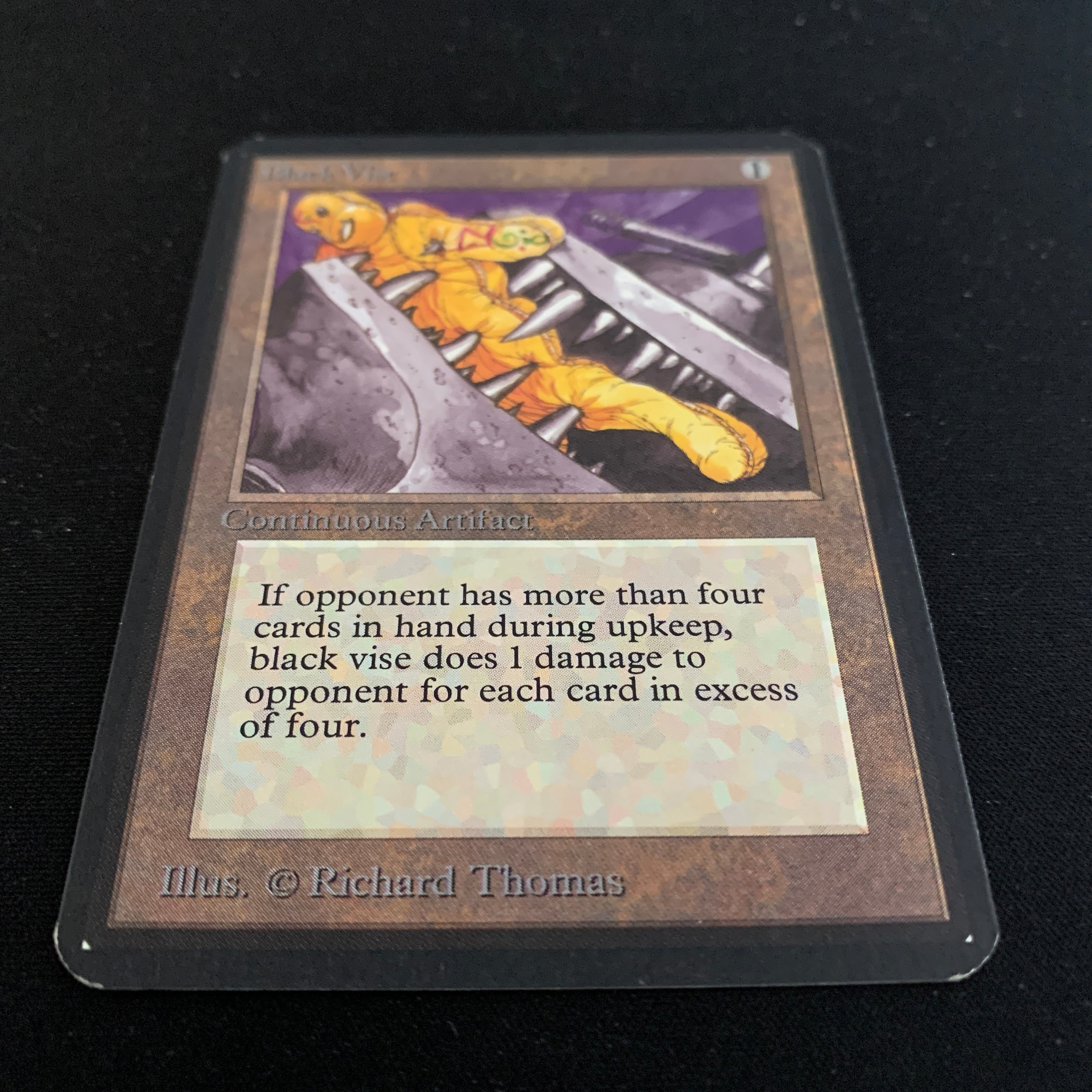MTG Singles - Black Vise - Alpha - 