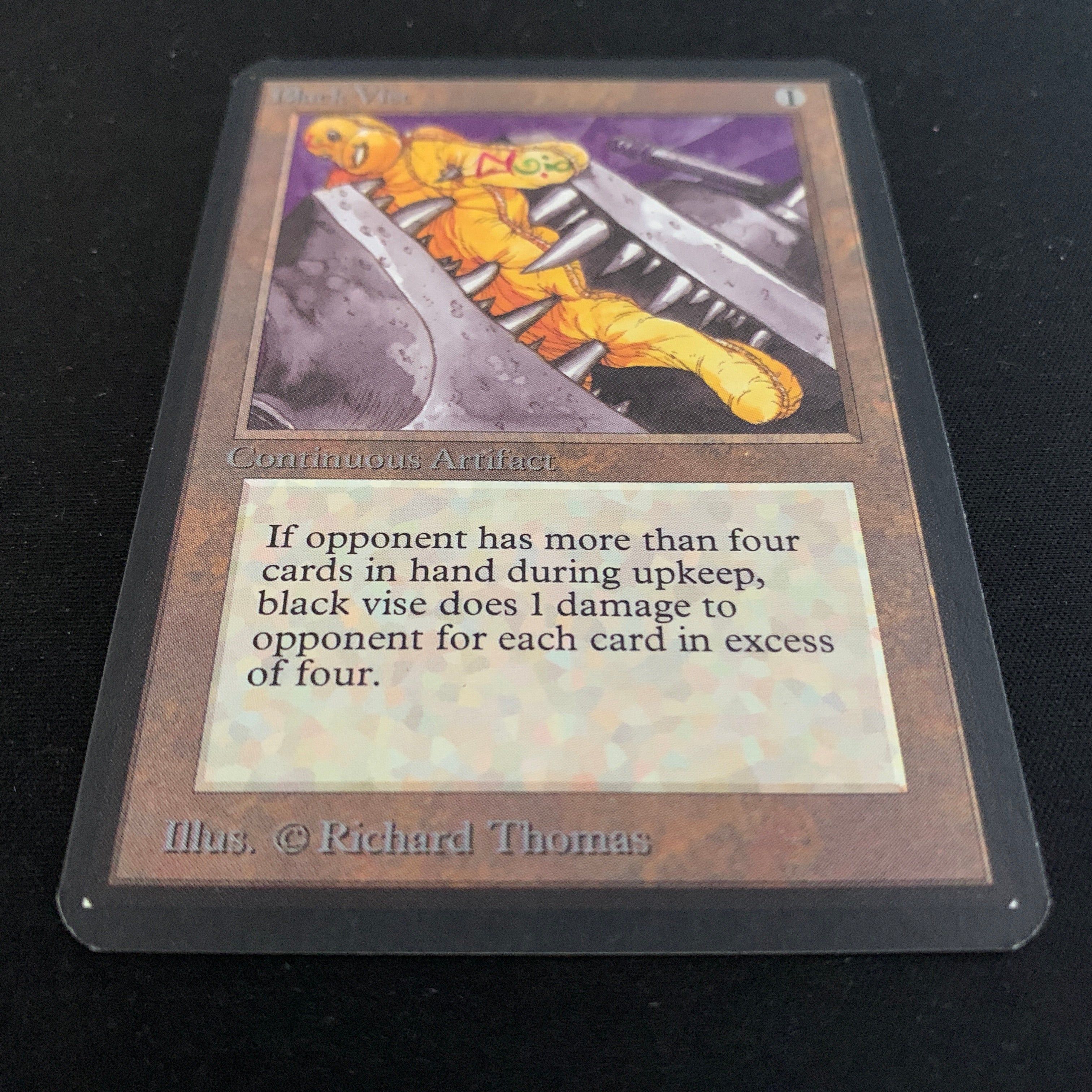 MTG Singles - Black Vise - Alpha - 