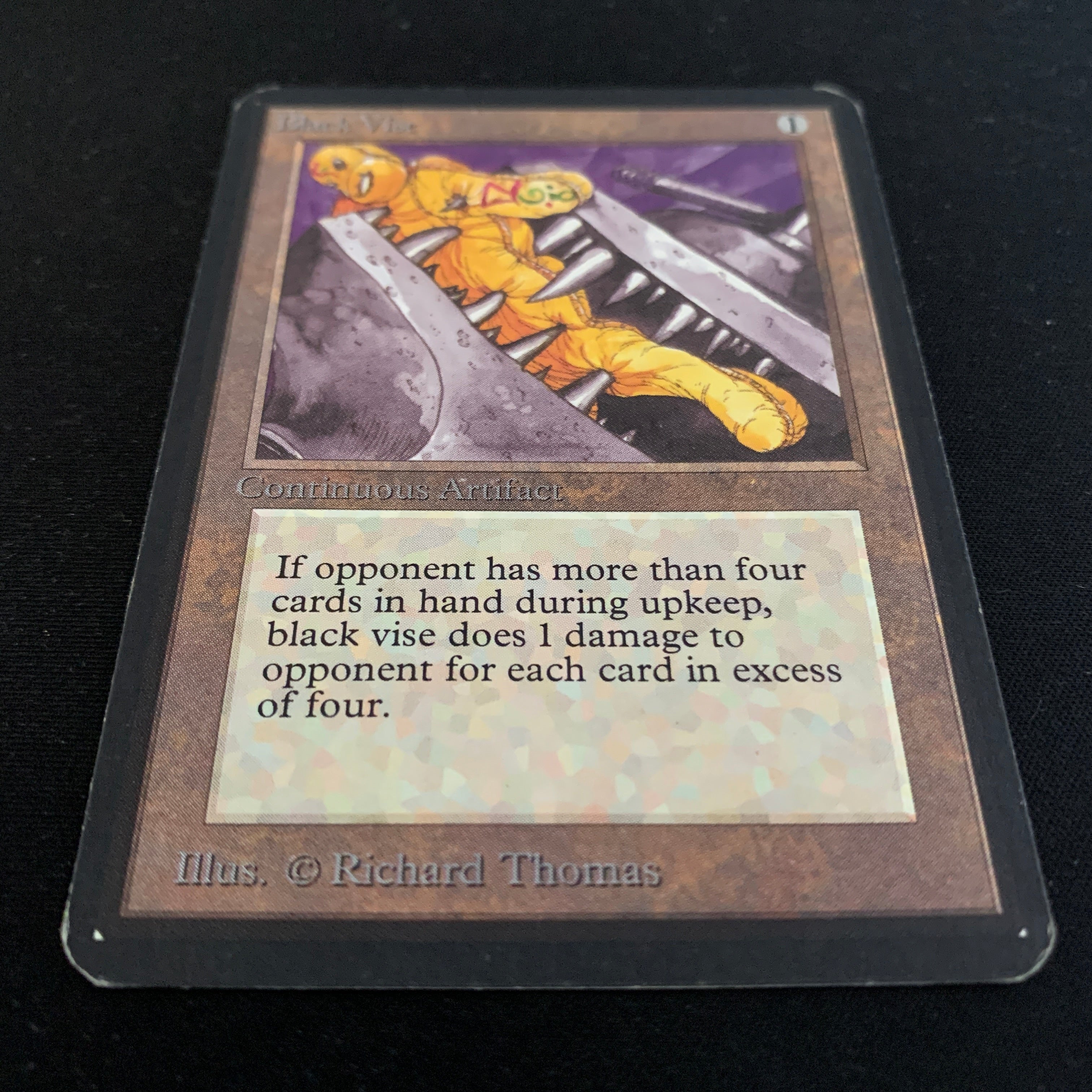 MTG Singles - Black Vise - Alpha - 