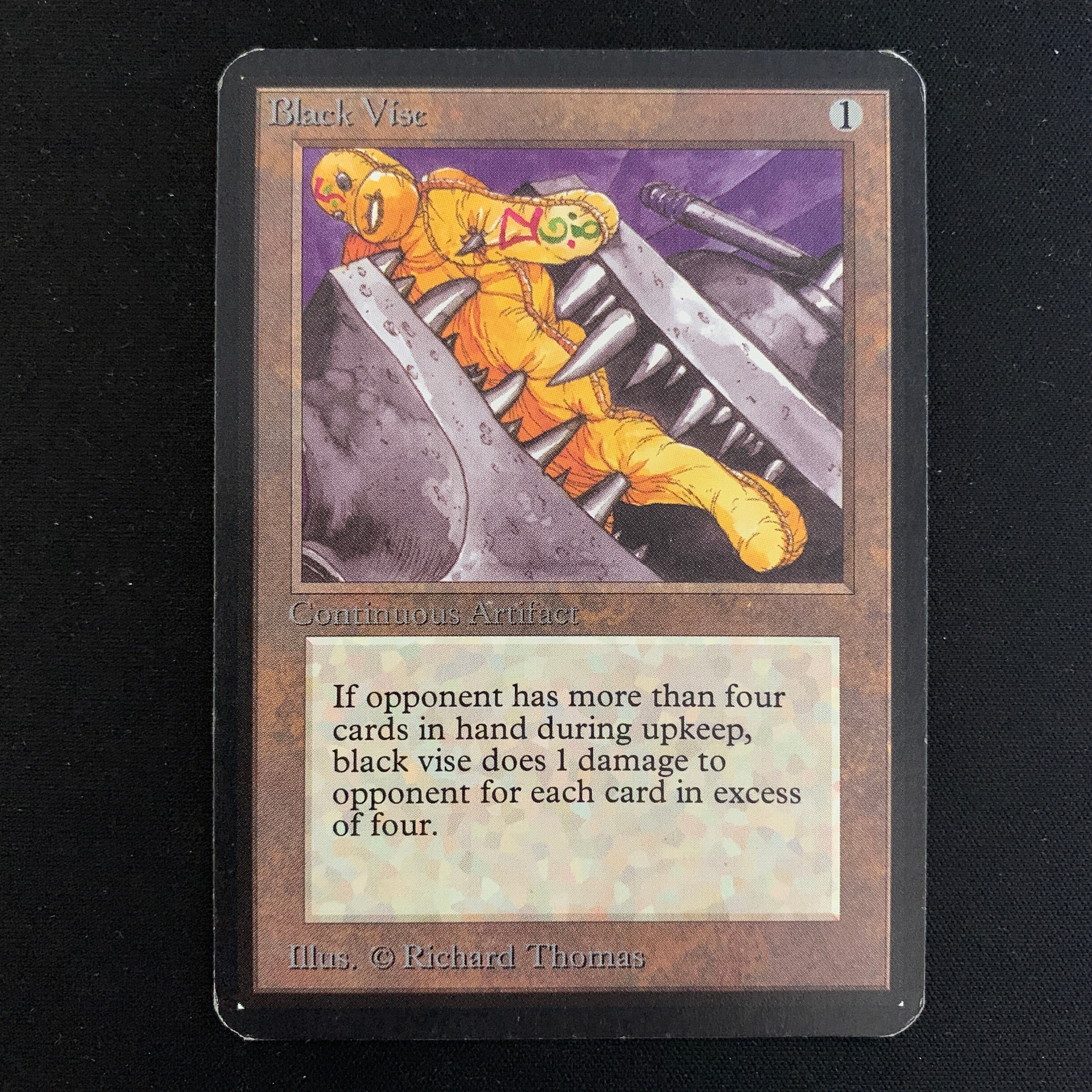 MTG Singles - Black Vise - Alpha - 