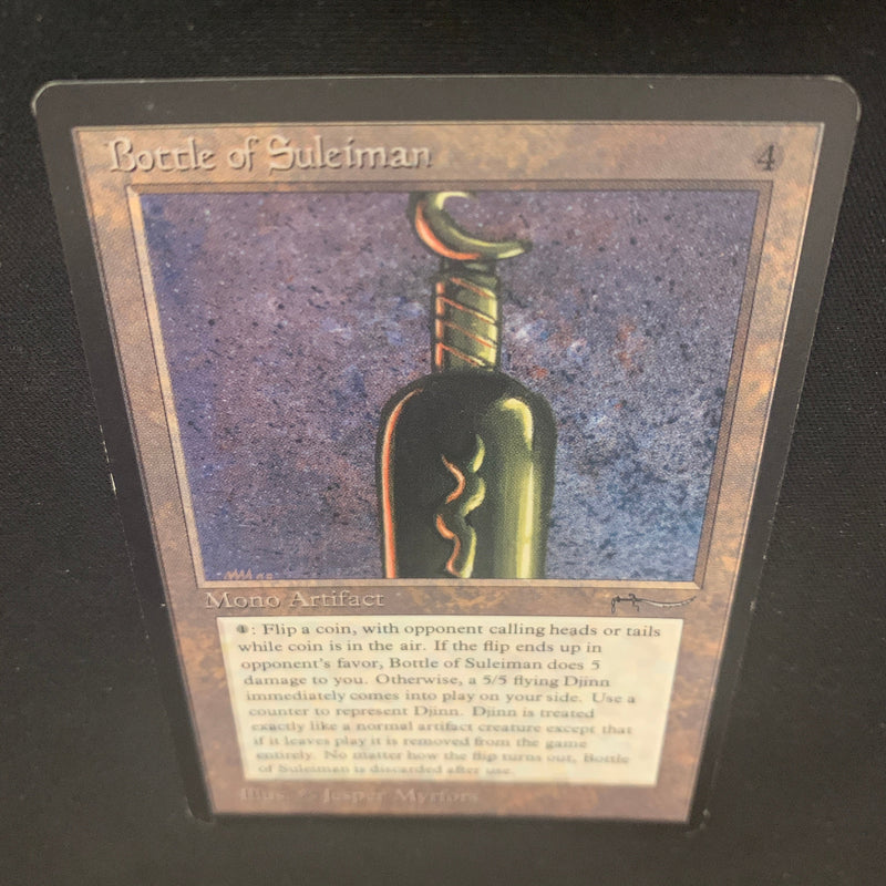 Magic the Gathering Bottle of Suleiman - Arabian Nights 