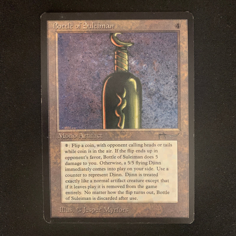 Magic the Gathering Bottle of Suleiman - Arabian Nights 