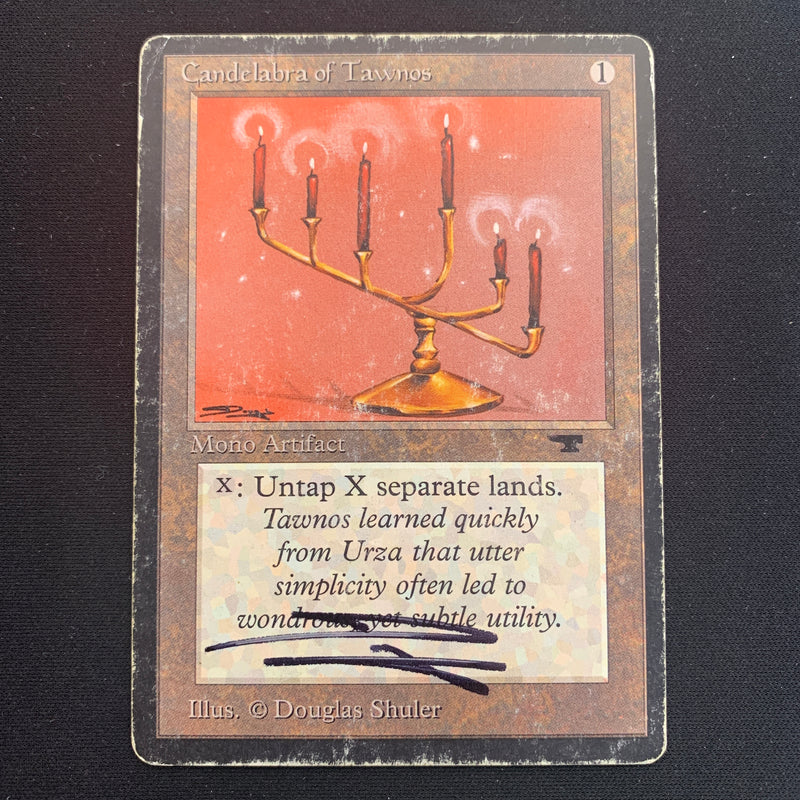 Magic the Gathering Candelabra of Tawnos - Antiquities 