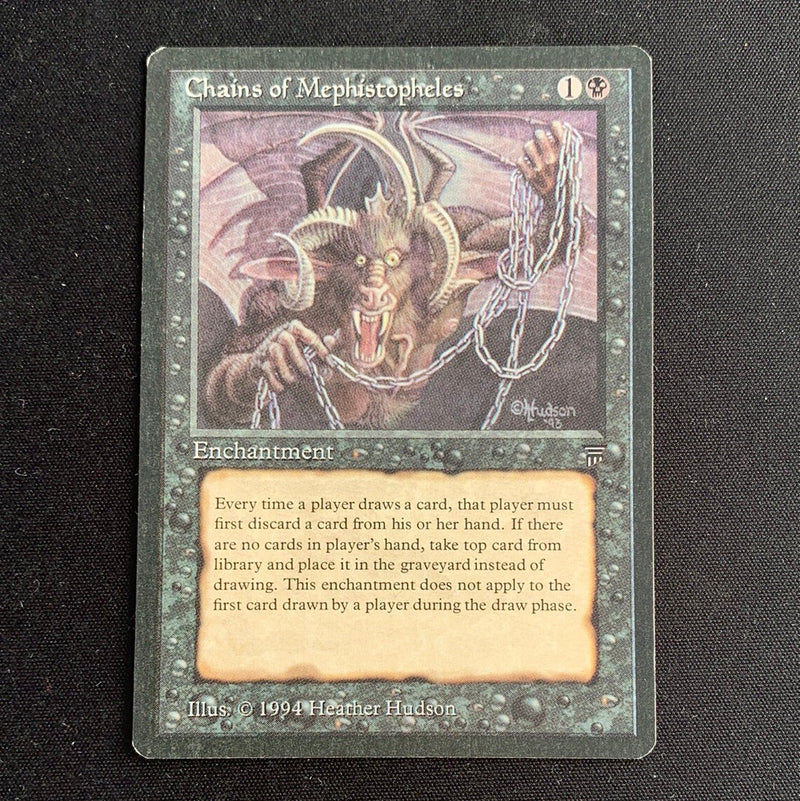 Magic the Gathering Chains of Mephistopheles - Legends 