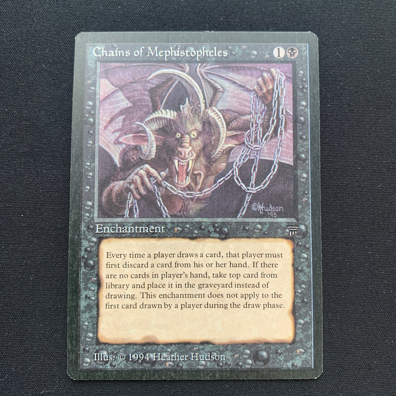 Magic the Gathering Chains of Mephistopheles - Legends 