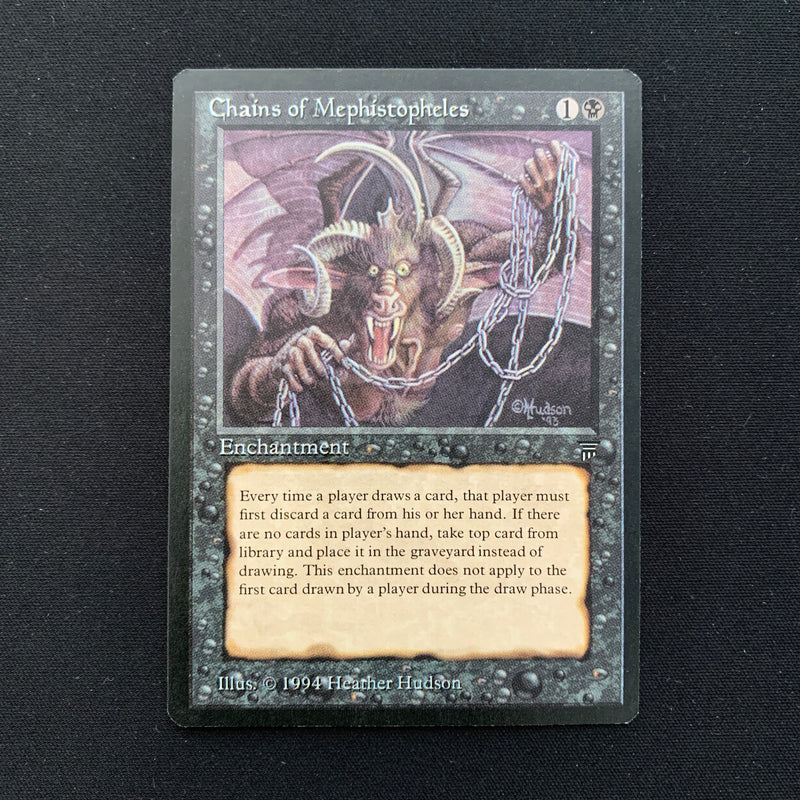 Magic the Gathering Chains of Mephistopheles - Legends 