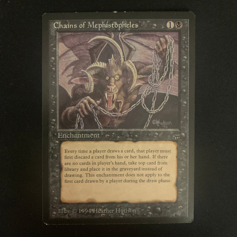 Magic the Gathering Chains of Mephistopheles - Legends 