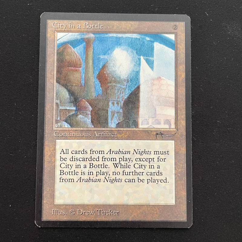 Magic the Gathering City in a Bottle - Arabian Nights 