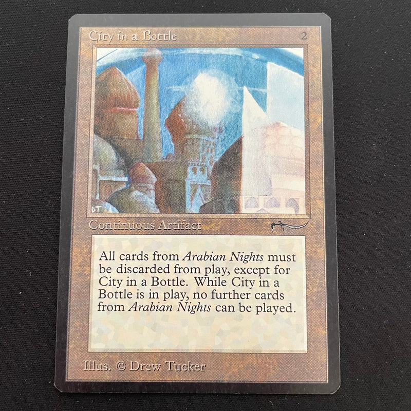 Magic the Gathering City in a Bottle - Arabian Nights 