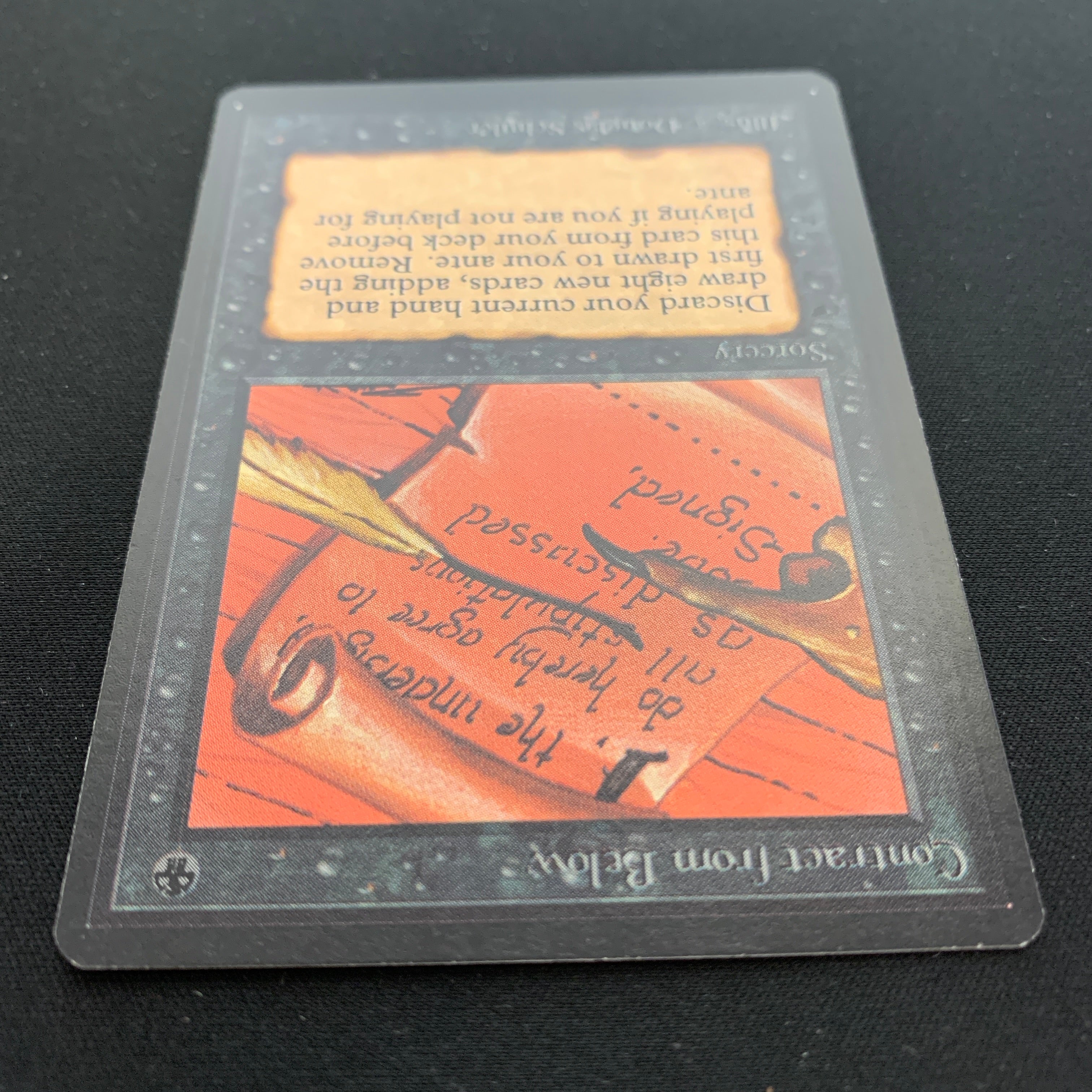 MTG Singles - Contract from Below - Beta - 