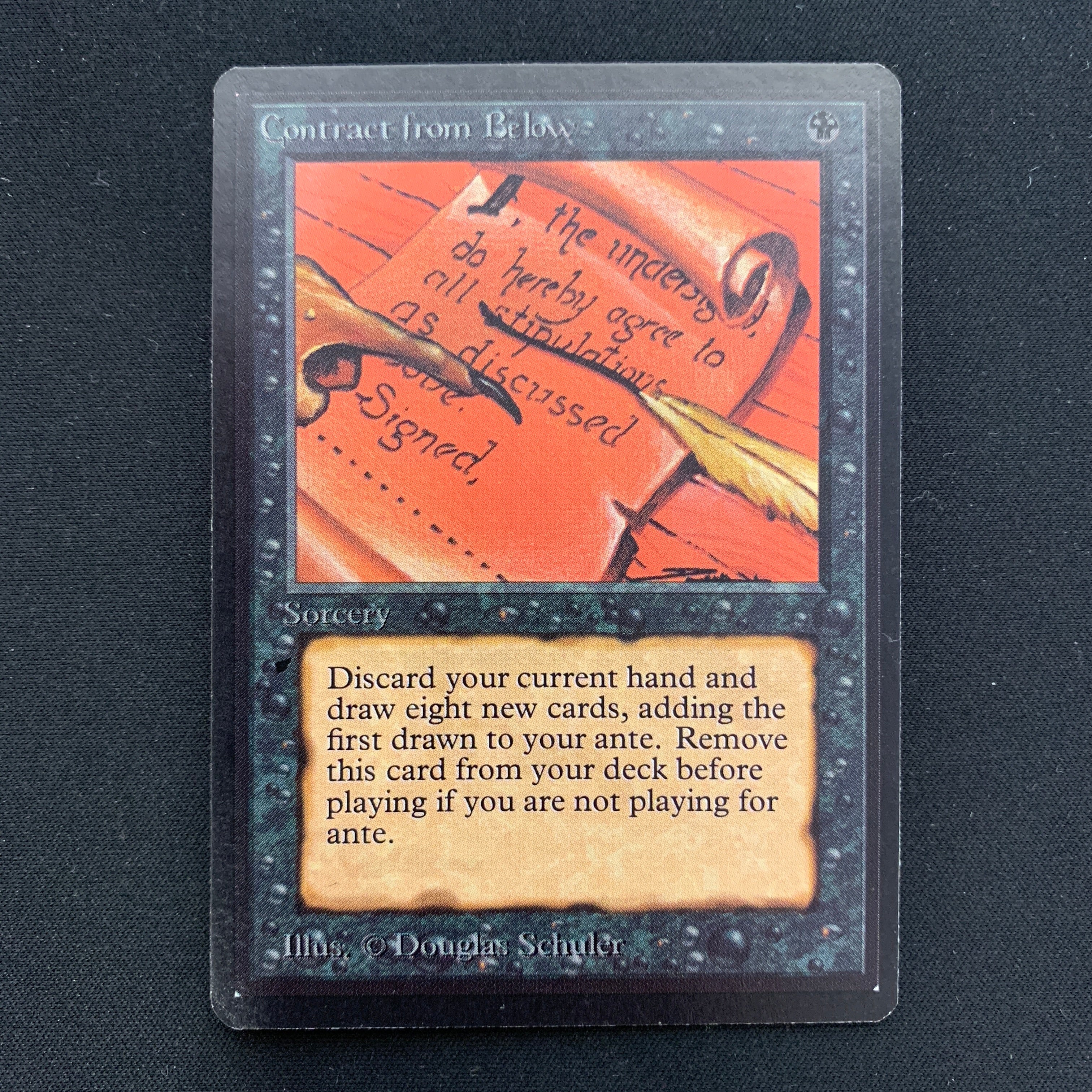 MTG Singles - Contract from Below - Beta - 