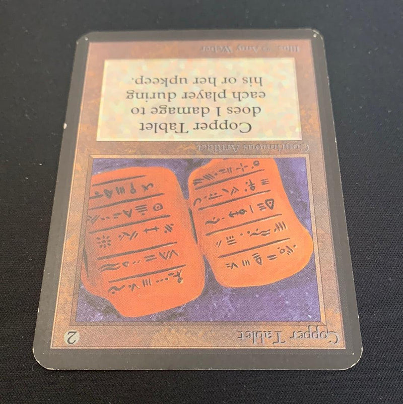 Magic the Gathering Copper Tablet - Alpha 