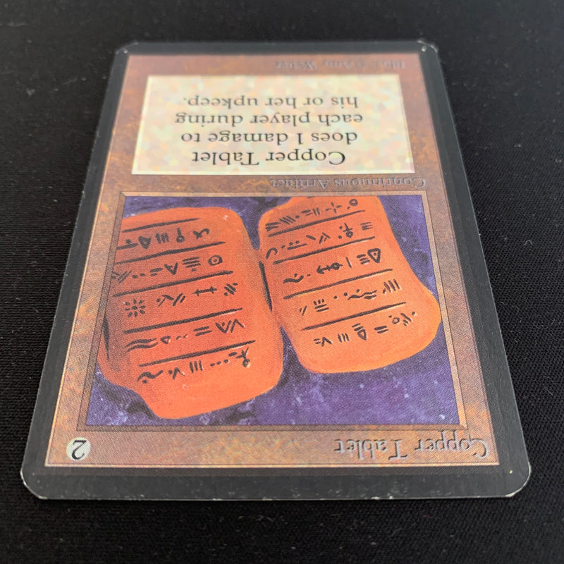 Magic the Gathering Copper Tablet - Alpha 