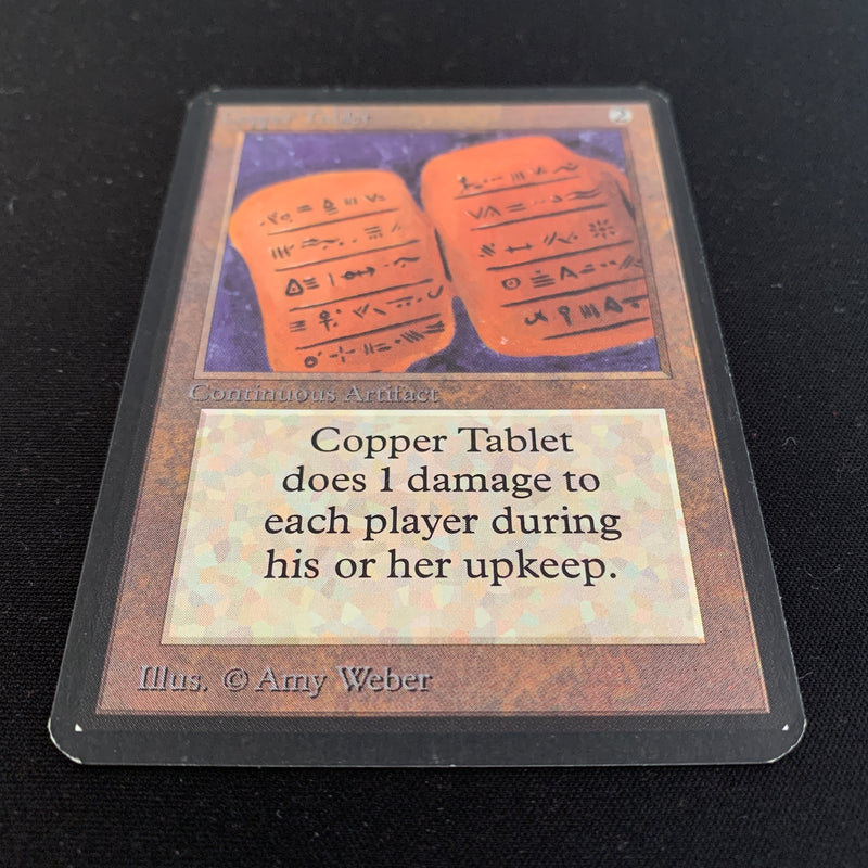 Magic the Gathering Copper Tablet - Alpha 