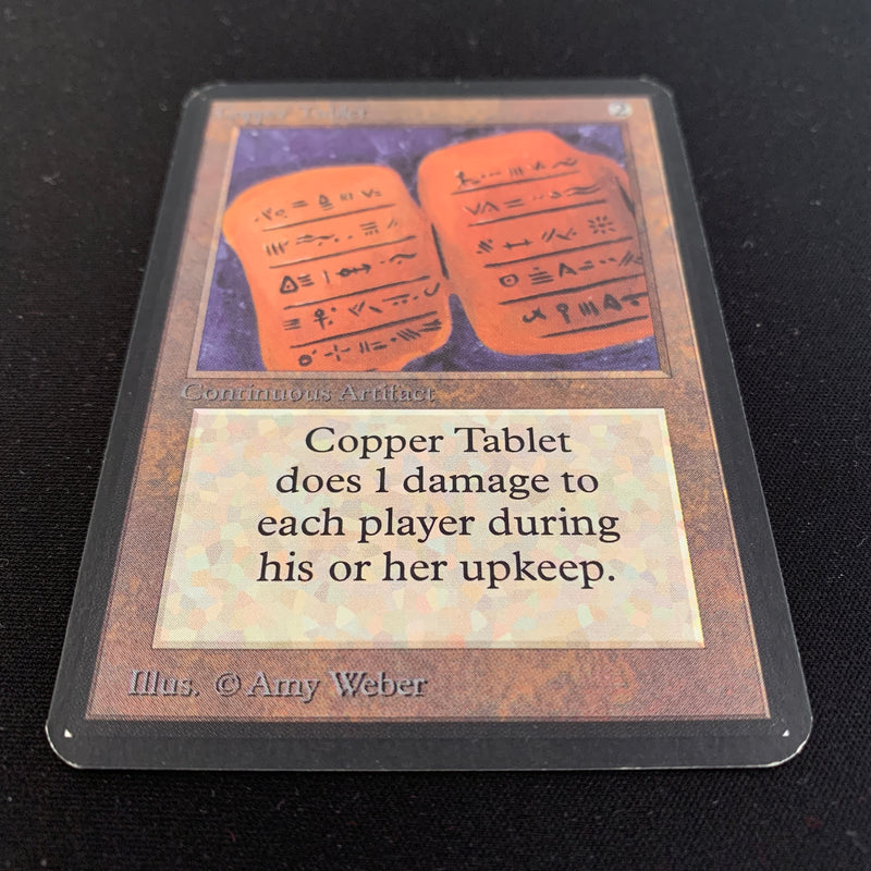 Magic the Gathering Copper Tablet - Alpha 