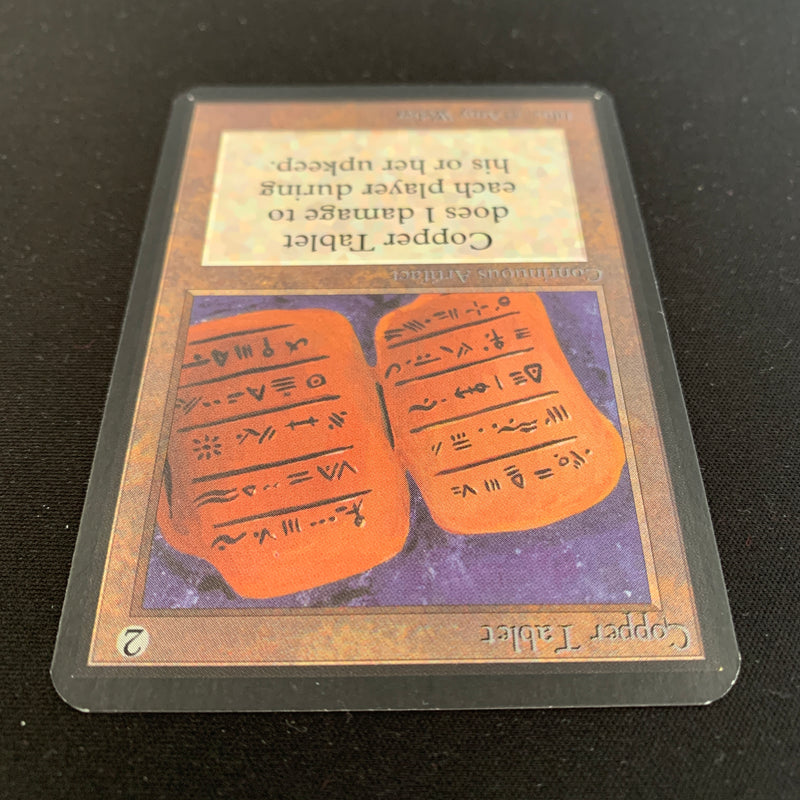 Magic the Gathering Copper Tablet - Alpha 