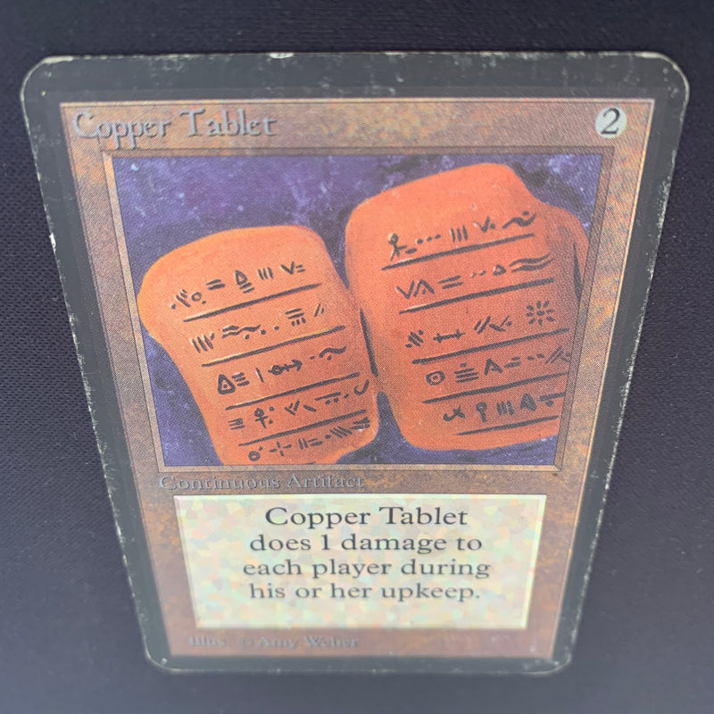 Magic the Gathering Copper Tablet - Alpha 