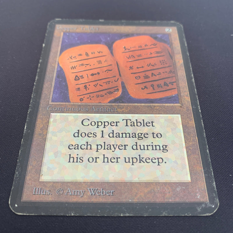 Magic the Gathering Copper Tablet - Alpha 