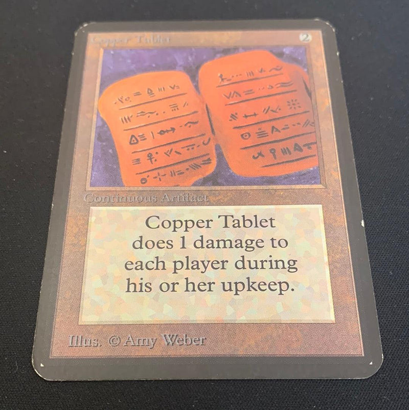 Magic the Gathering Copper Tablet - Alpha 