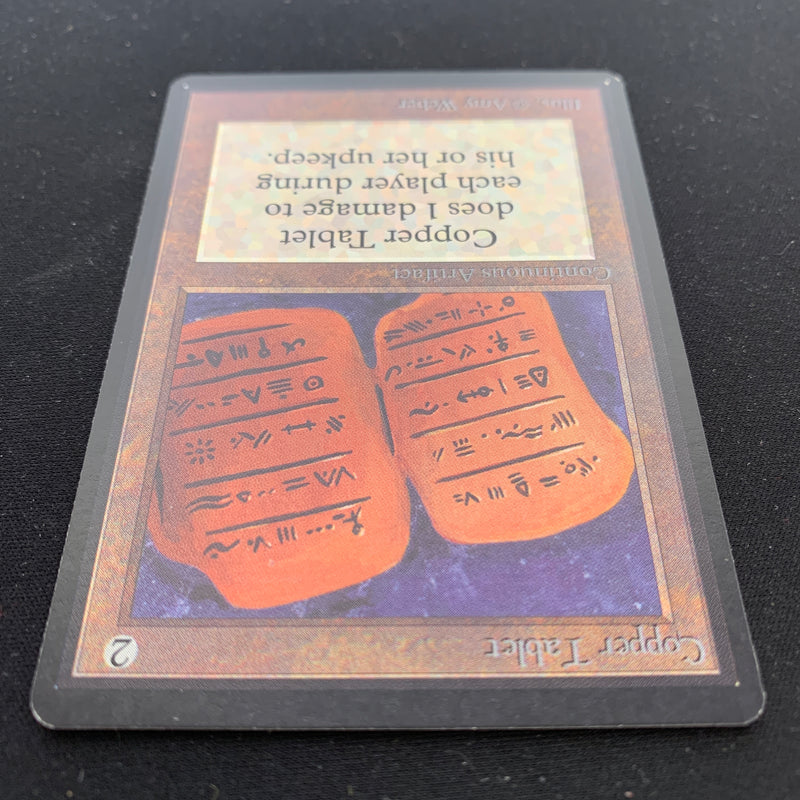 Magic the Gathering Copper Tablet - Beta 