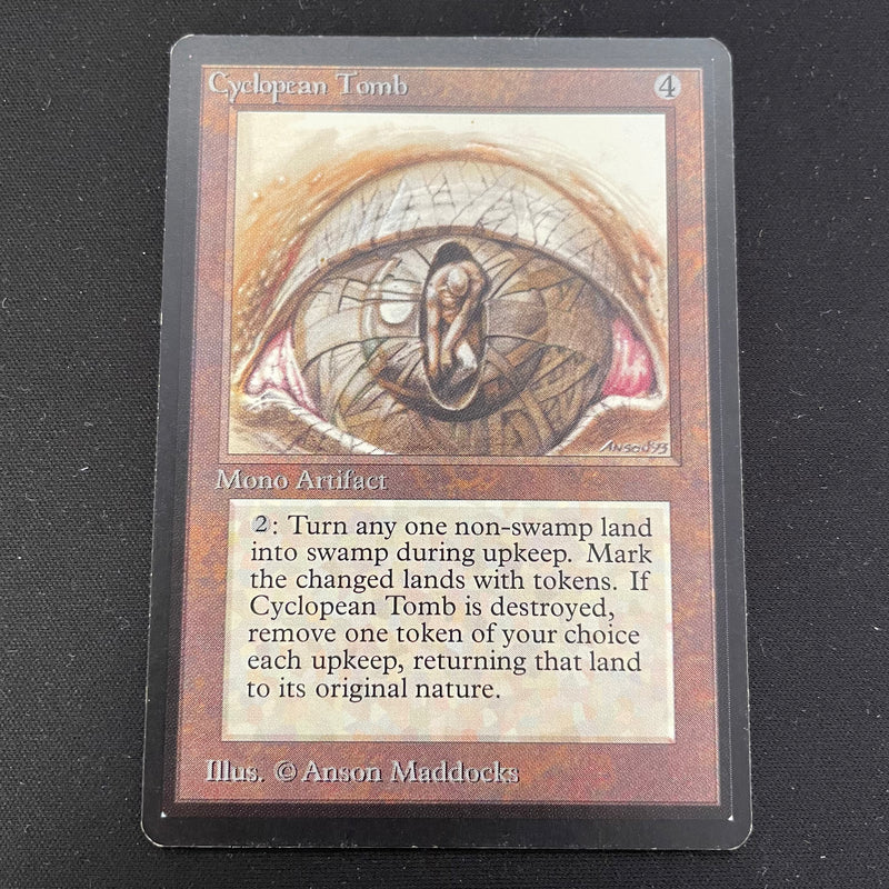 Magic the Gathering Cyclopean Tomb - Beta 