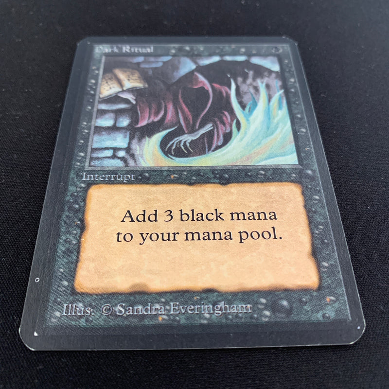 Magic the Gathering Dark Ritual - Alpha 