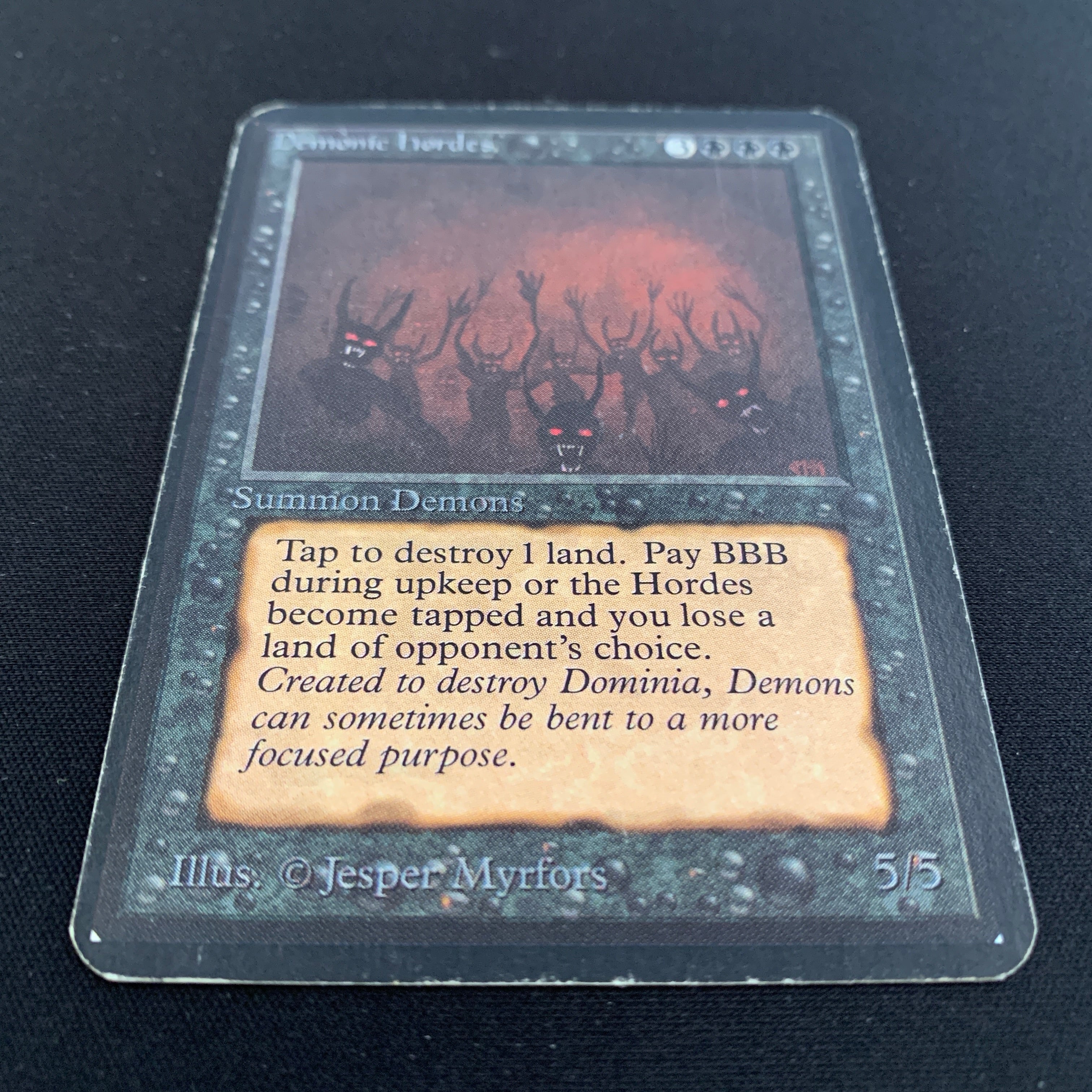 MTG Singles - Demonic Hordes - Alpha - 