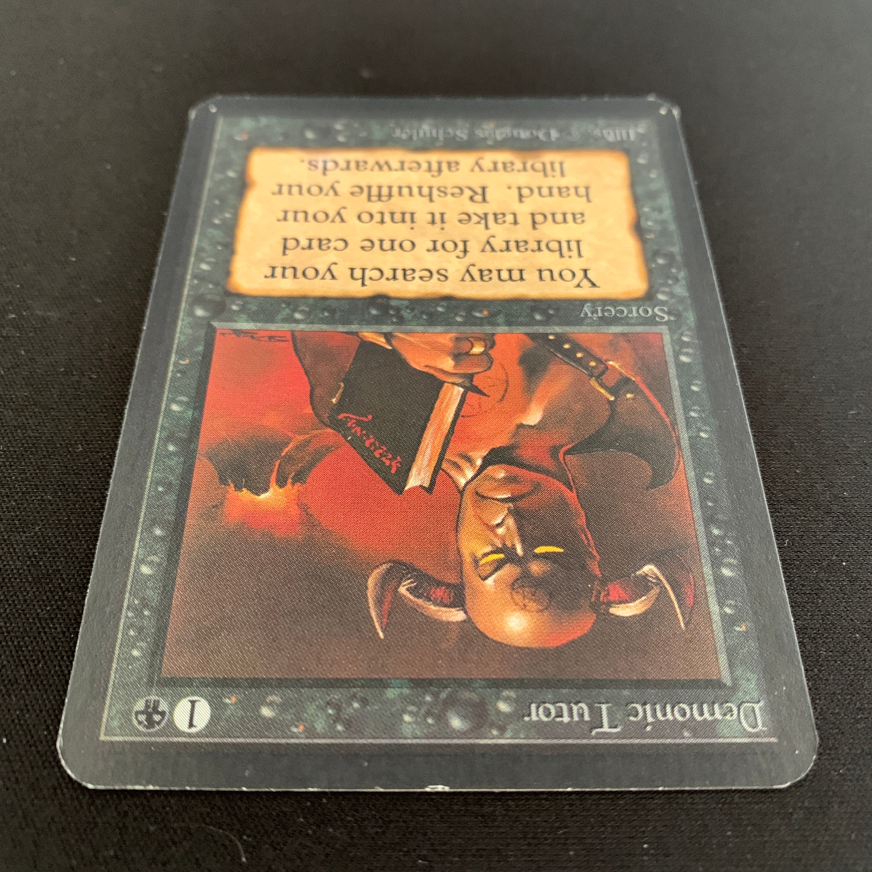 MTG Singles - Demonic Tutor - Alpha - 
