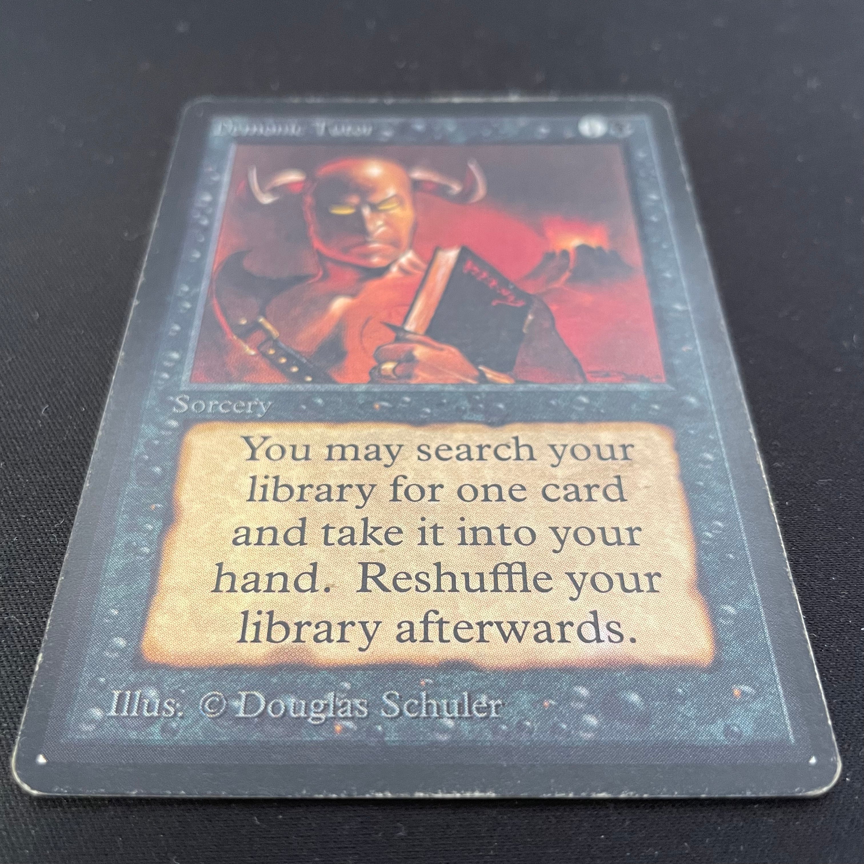 MTG Singles - Demonic Tutor - Beta - 