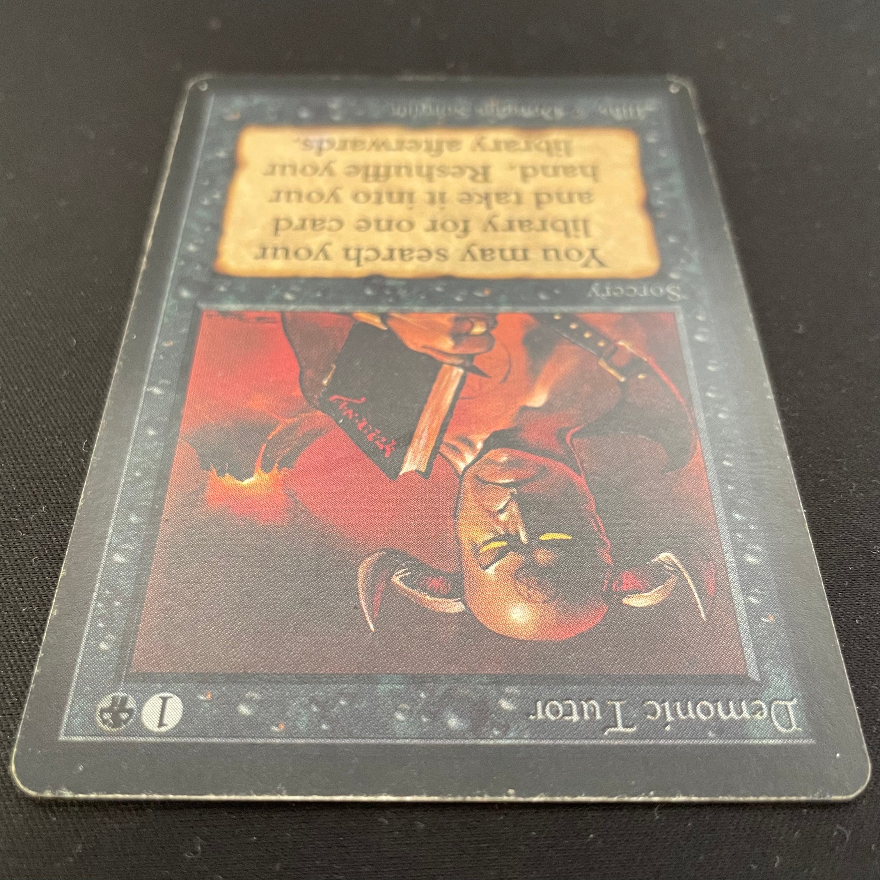 MTG Singles - Demonic Tutor - Beta - 