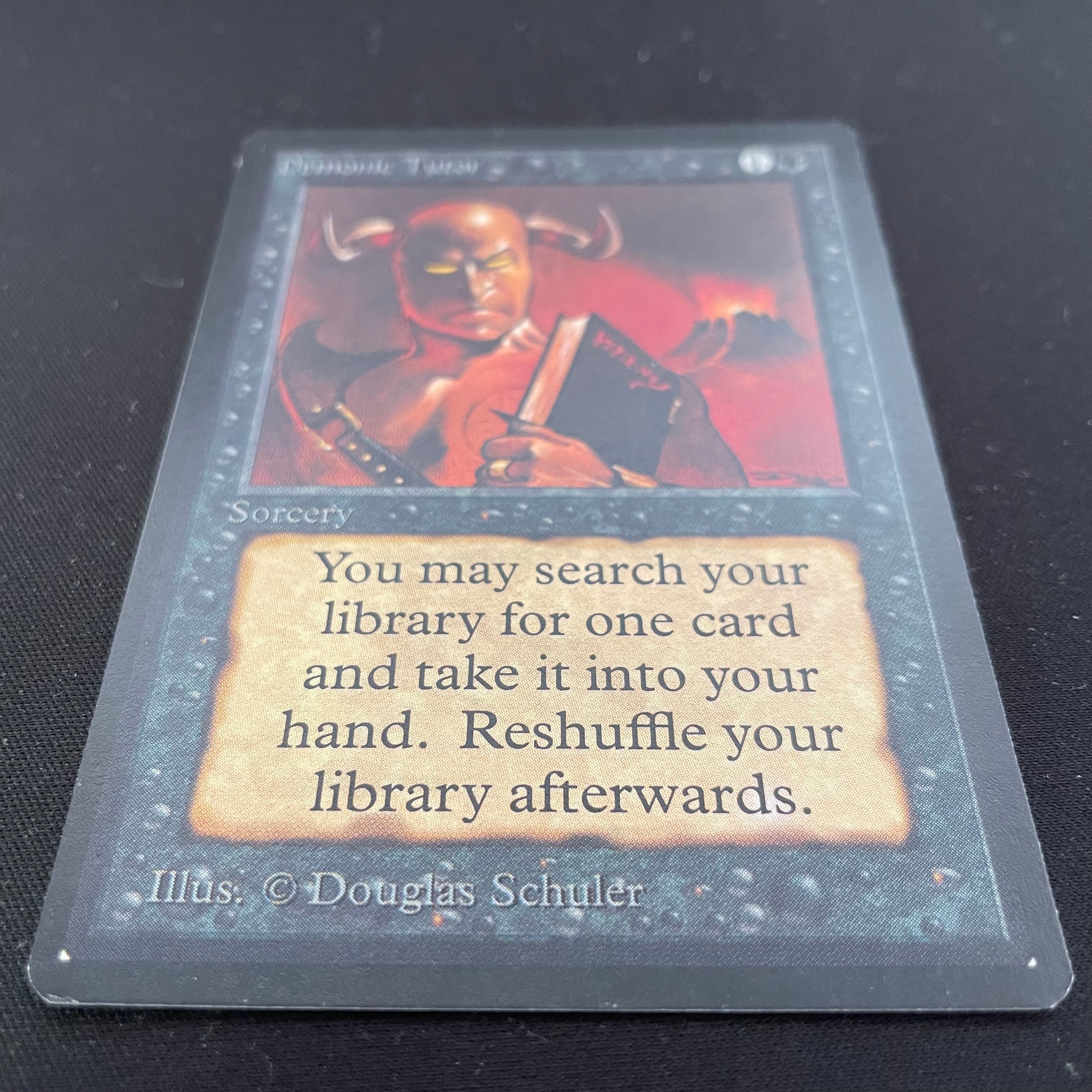 MTG Singles - Demonic Tutor - Beta - 