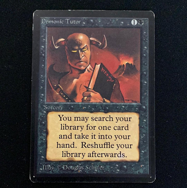 Magic the Gathering Demonic Tutor - Beta 