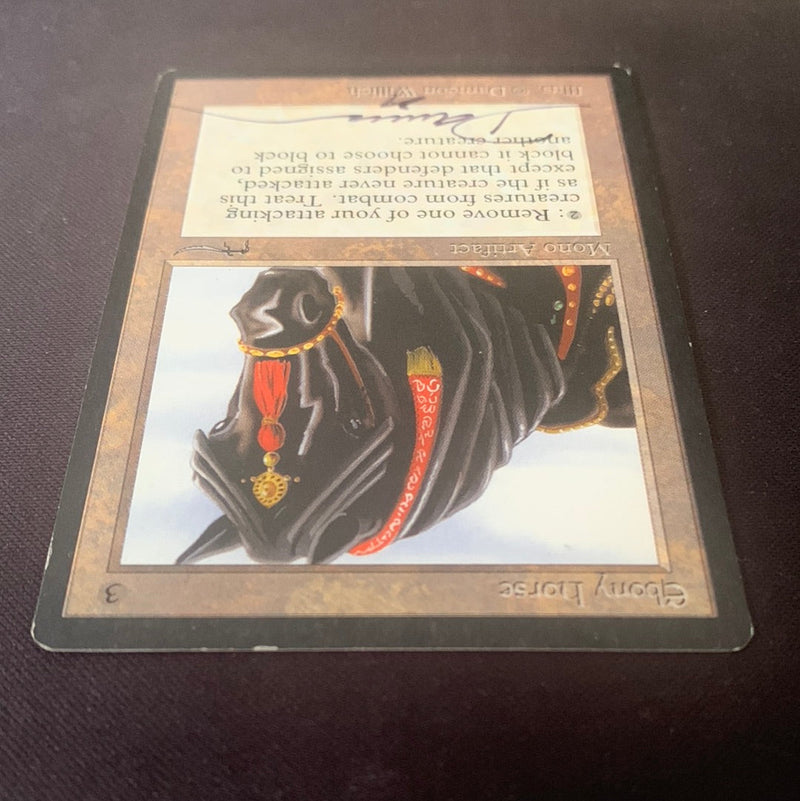 Magic the Gathering Ebony Horse - Arabian Nights 