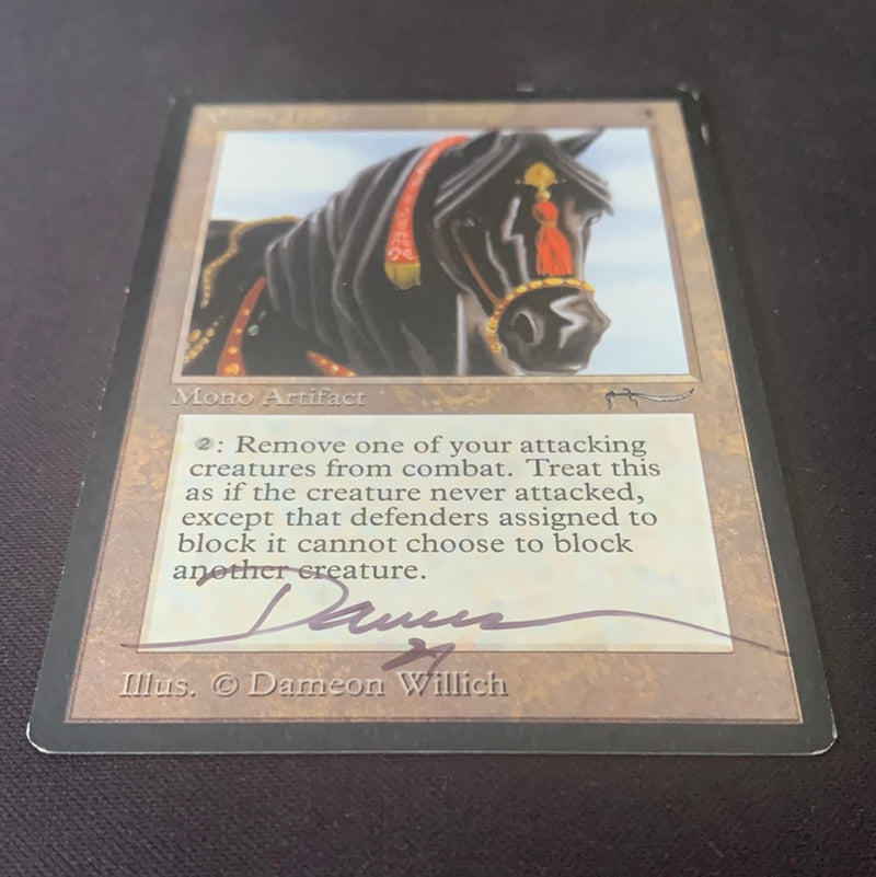 Magic the Gathering Ebony Horse - Arabian Nights 