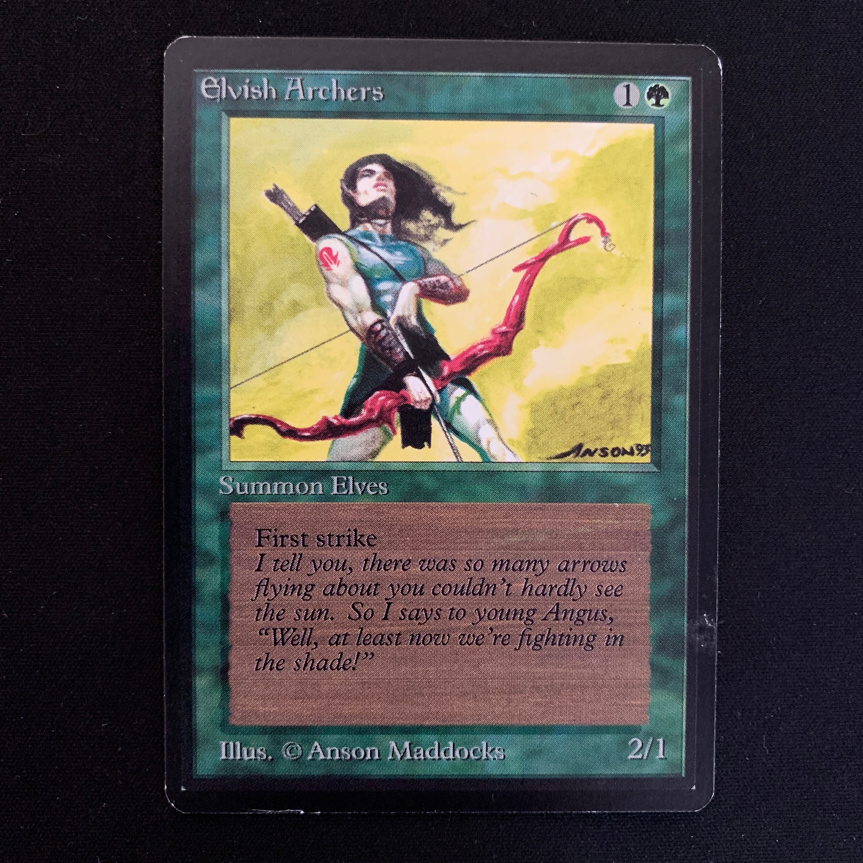 MTG Singles - Elvish Archers - Beta - 