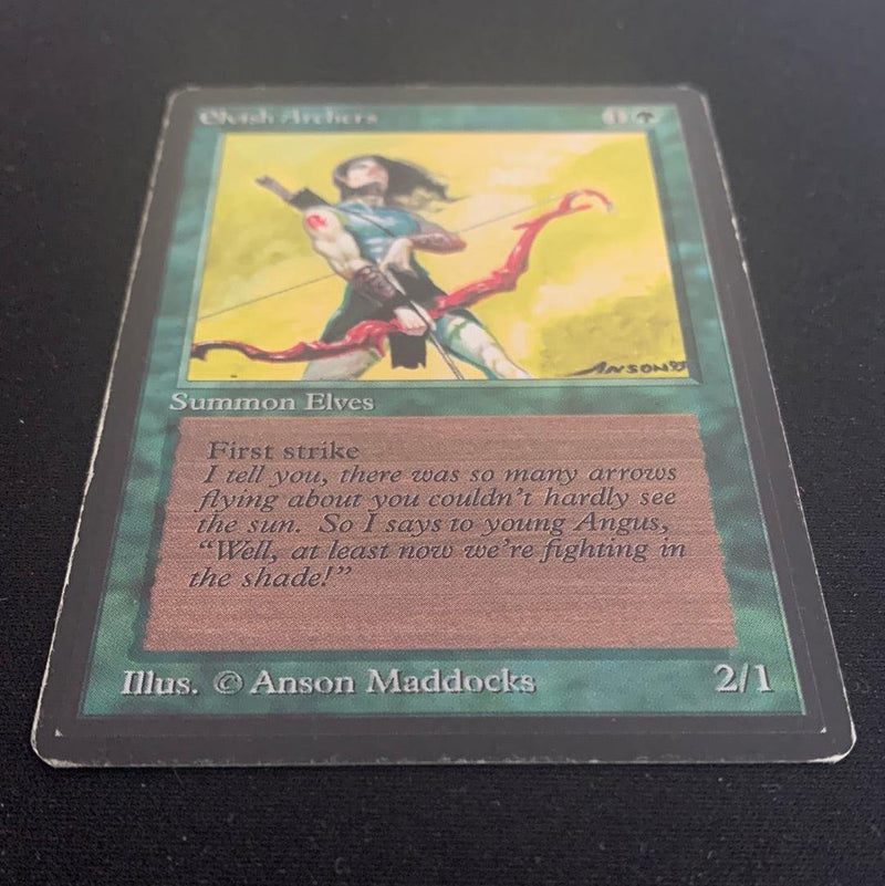 Magic the Gathering Elvish Archers - Beta 