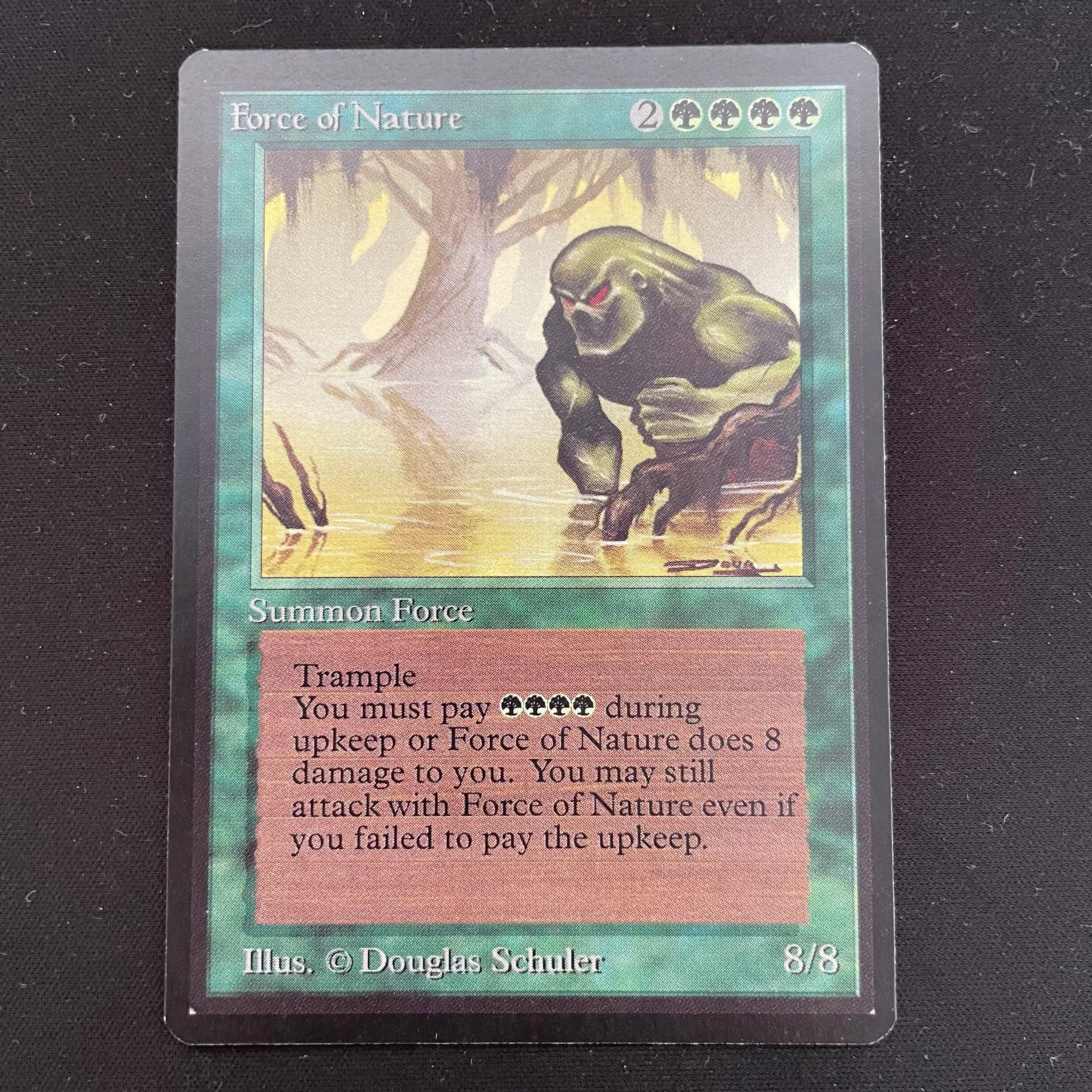 MTG Singles - Force of Nature - Beta - 