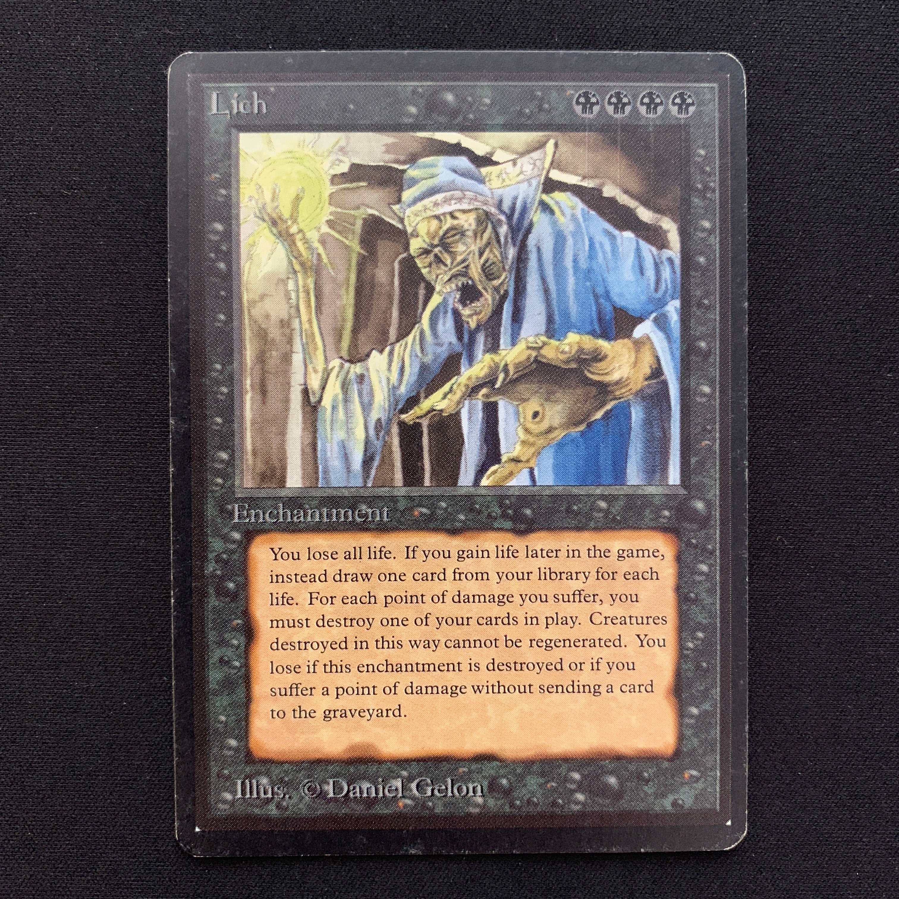 MTG Singles - Lich - Beta - 
