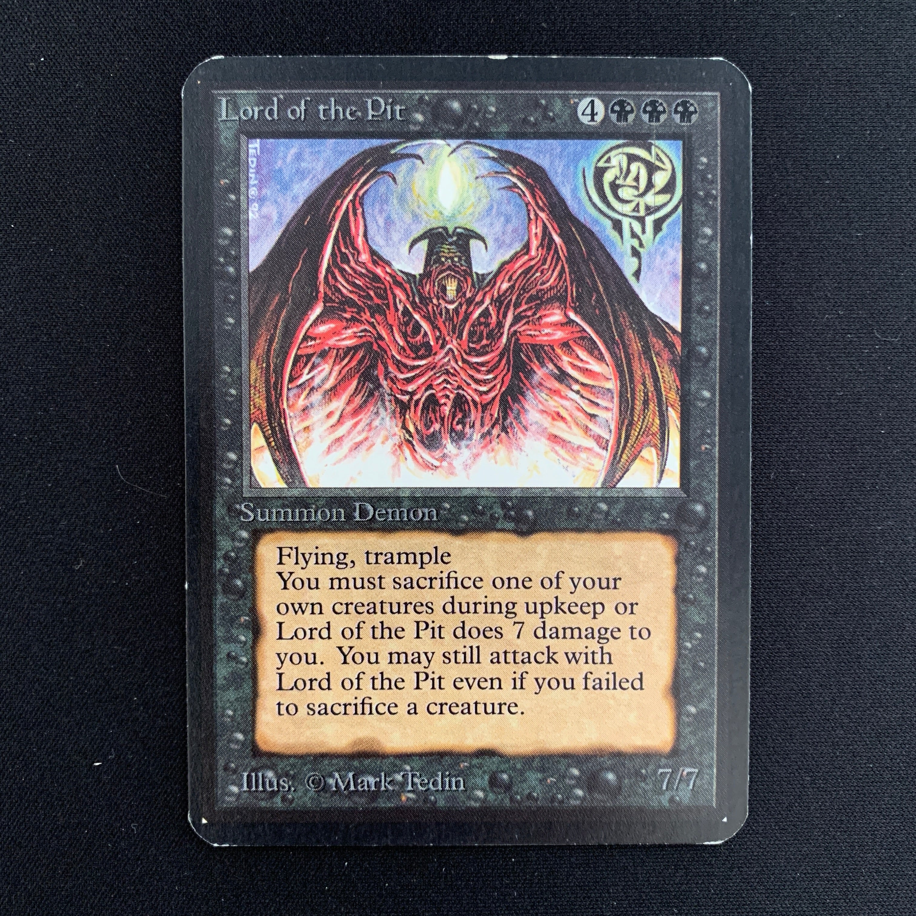 MTG Singles - Lord of the Pit - Alpha - 