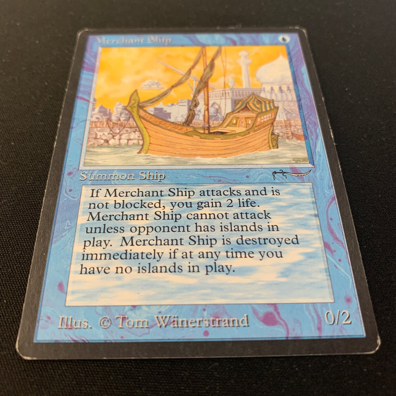 Magic the Gathering Merchant Ship - Arabian Nights 