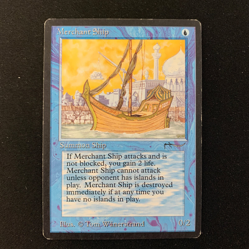 Magic the Gathering Merchant Ship - Arabian Nights 