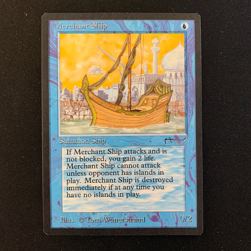 Magic the Gathering Merchant Ship - Arabian Nights 